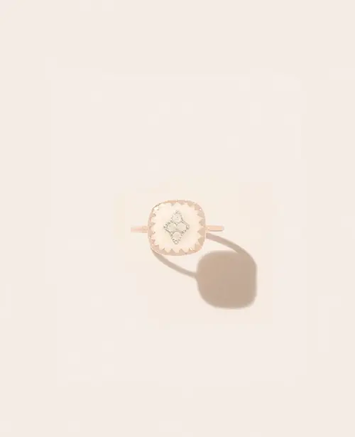 Cosi Store • Bague Pierrot Blanc (Pascale Monvoisin)