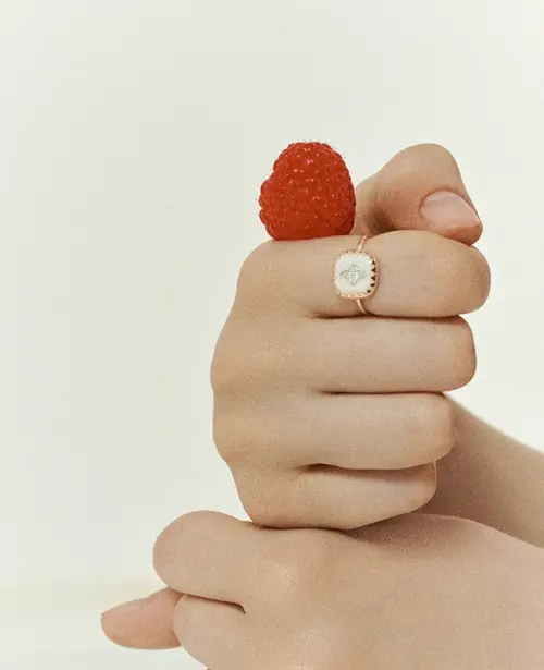 Cosi Store • Bague Pierrot Blanc (Pascale Monvoisin)