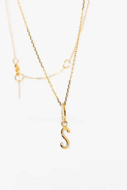 Cosi Store • Collier Lettre S (Acmée)