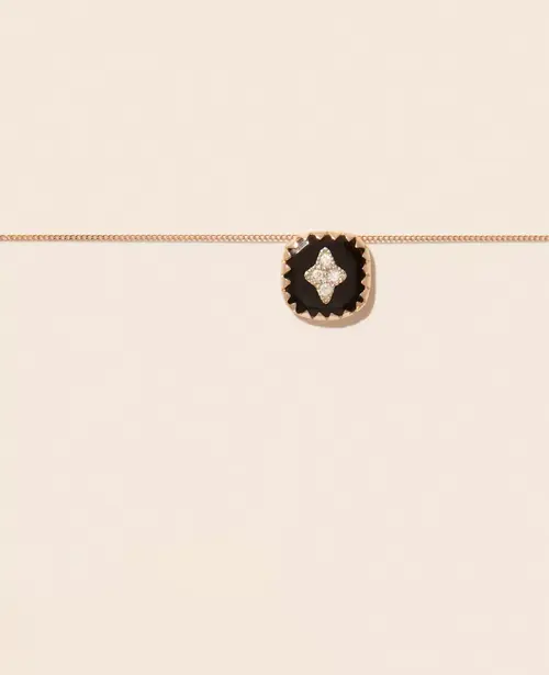 Cosi Store • Collier Pierrot N°2 Noir (Pascale Monvoisin)